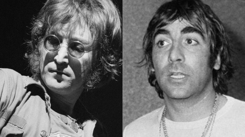 John Lennon em 1972 e Keith Moon (Foto: AP Images | Foto 2: AP)