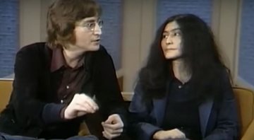 John Lennon e Yoko Ono em 1972 (Foto: Reprodução/YouTube)