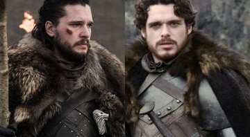 None - Kit Harington como Jon Snow e Richard Madden como Robb Stark (Fotos: Reprodução/HBO)
