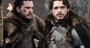 Kit Harington como Jon Snow e Richard Madden como Robb Stark (Fotos: Reprodução/HBO)