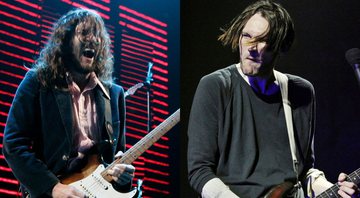 John Frusciante e Josh Klinghoffer (Foto 1: Robert E Klein/AP | Foto 2: Robb Cohen/Invision/AP)