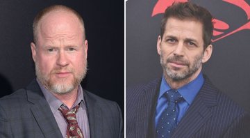 None - Joss Whedon (Foto: Michael Tullberg / Getty Images) | Zack Snyder (Foto: Getty Images / Mike Coppola / Equipe)
