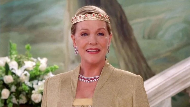 Julie Andrews em O Diário da Princesa (Foto: Divulgação)