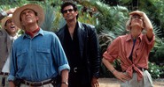 Sam Neill, Jeff Goldblum e Laura Dern em Jurassic Park (foto: Reprodução Universal Studios)