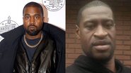 Kanye West (Foto: Brad Barket / Getty Images for Fast Company) e George Floyd (Foto: Reprodução / Instagram)