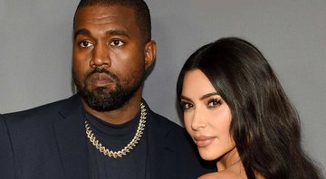 None - Kanye 'Ye' West e Kim Kardashian (Foto: Reprodução / Twitter)