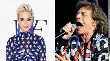 None - Katy Perry e Mick Jagger (Foto 1: Stephen Lovekin/Shutterstock/ Foto 2: Vit Simanek / AP Images)