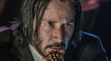 None - Keanu Reeves em John Wick 3: Parabellum (Foto: Reprodução)