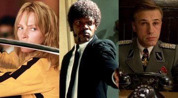 Kill Bill, Pulp Fiction e Bastardos Inglórios (Foto 1: Reprodução/ Foto 2: Reprodução/ Foto 3: Reprodução)