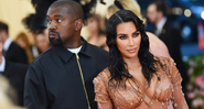 Ye e Kim Kardashian (Foto: Dimitrios Kambouris / Getty Images)