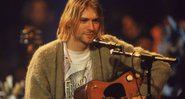 Kurt Cobain em cena do MTV Unplugged (Foto: Divulgação/MTV)