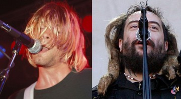 None - Kurt Cobain e Max Cavalera (Foto 1: Kevin Estrada/MediaPunch/IPX  | Foto 2: Peter Klaunzer/Keystone/AP)