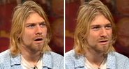 Kurt Cobain em entrevista para a MTV (Foto: Reprodução / YouTube)