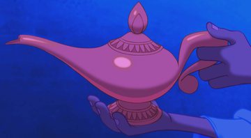 Lâmpada mágica de Aladdin (Foto: Disney / Reprodução)