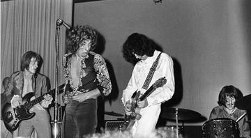 Led Zeppelin em 1968 (Foto: Reprodução/ Instagram/Jørgen Angel)