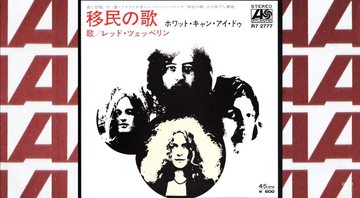 None - Capa da edição japonesa do single "Immigrant Song" (Foto: Reprodução / Youtube)
