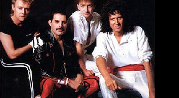 O quarteto, a partir da esquerda: Roger Taylor, Freddie Mercury, John Deacon e Brian May - Reprodução