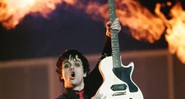 Billie Joe Armstrong, líder do Green Day, quer incendiar a música mais uma vez - AP
