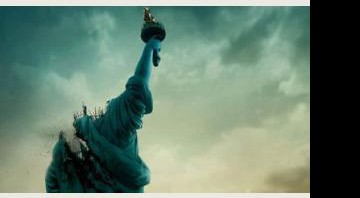 No primeiro filme, um dos alvos do monstro é a Estátua da Liberdade - Reprodução