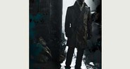Jackie Earle Haley interpreta Rorschach, um psicótico detective, que por conta própria vai investigar o assassinato do Comediante