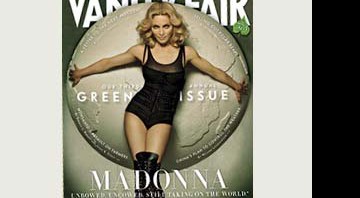 O globo atrás de Madonna está sendo leiloado para caridade - Reprodução