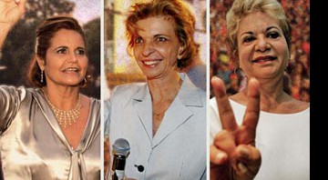 Ana Julia Carepa (PT), Yeda Crusius (PSDB) e Wilma de Faria (PSB) - C. Sodré/Divulgação; J. Bernardes/Divulgação; Sérgio Castro/AE