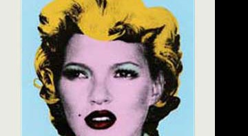 Kate Moss sob os olhos do grafiteiro Banksy - Divulgação
