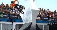 No BMX (foto) e Moto X, só gringos levaram medalhas para casa. Brasileiros dominaram no skate - Divulgação