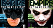 Batman e Coringa protagonizam duas versões da capa da <i>Empire</i> deste mês