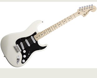 A versão em branco da Stratocaster especial de Billy Corgan - Reprodução