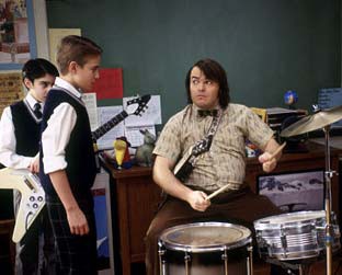 Jack Black como Dewey Finn: ator volta ao papel em <i>Escola de Rock 2: América Rocks</i> - Reprodução