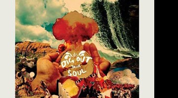 A capa de <i>Dig Out Your Soul</i>, novo álbum do Oasis: lançamento mundial está marcado para 6/10 - Reprodução/Site oficial