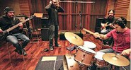 Sepultura em estúdio: próximo disco será baseado no romance <i>Laranja Mecânica</i>, de Anthony Burgess - Luiz Felipe Leite/Divulgação