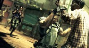 Resident Evil também marcou presença na feira de games, onde foi mostrada sua quinta versão, que pode ser jogada em dupla