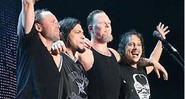 O Metallica vai tocar, ao vivo, músicas do disco <i>Death Magnetic</i> em programa de rádio na próxima quinta-feira - Créditos