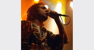 O rapper Linha Dura, de Cuiabá (MT), fez show ao lado de integrantes do Macaco Bong.