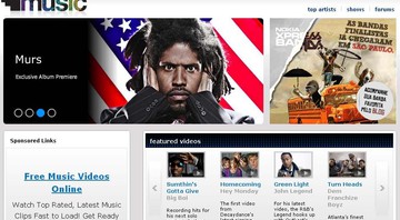 MySpace Music integra ferramentas da rede social ao serviço de venda de downloads - Reprodução