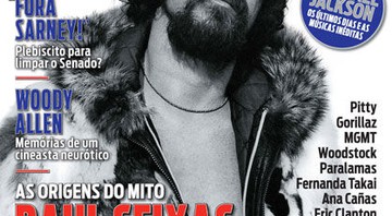 Raul Seixas estampa uma das capas da edição de agosto da Rolling Stone Brasil - 