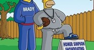 Simpsons Tom Brady