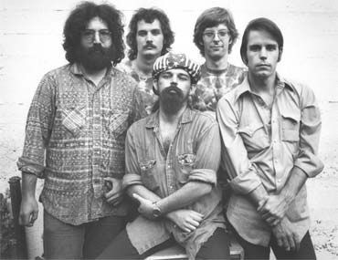O Grateful Dead, em 1971: banda sai em turnê em 2009, sem o guitarrista Jerry Garcia (primeiro da esquerda para a direita), morto em 1995