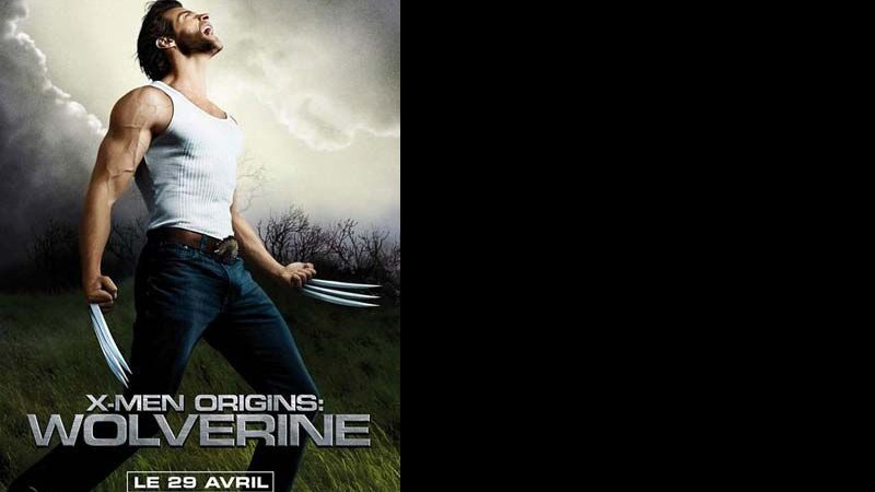 Pôster francês de Wolverine é divulgado na rede; filme chega ao Brasil em 30 de abril