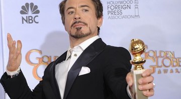 Robert Downey Jr. levou o prêmio de melhor ator em filme de comédia ou musical - AP