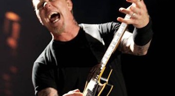 James Hetfield à frente do Metallica - Marcos Hermes