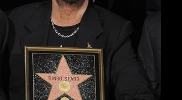 Ringo Starr ganha estrela na Calçada da Fama - AP