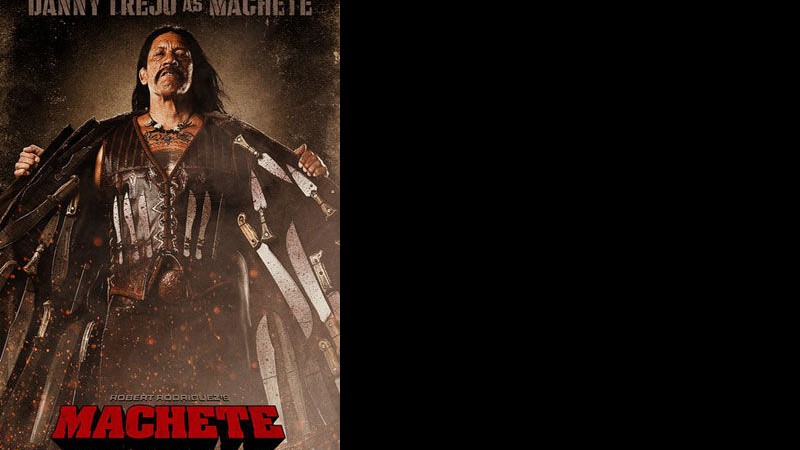 Danny Trejo interpreta o protagonista Machete
