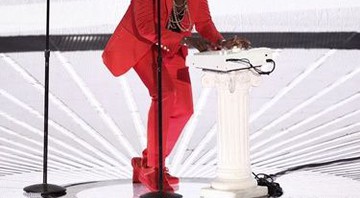 Kanye West fechou o VMA 2010 - AP