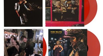 Os discos de Tom Waits que serão relançados em dezembro - Reprodução/Site oficial