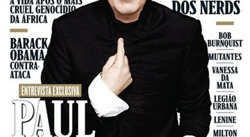 Paul McCartney na capa da nossa edição de novembro - 