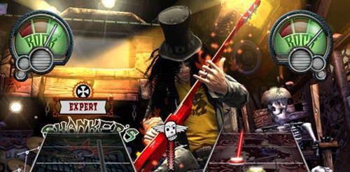 Avatar de Slash em Guitar Hero III: Legends of Rock faz Axl Rose processar a Activision