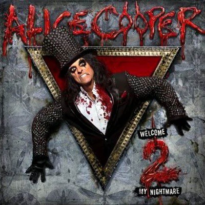 A capa de Welcome 2 My Nightmare, novo disco de Alice Cooper